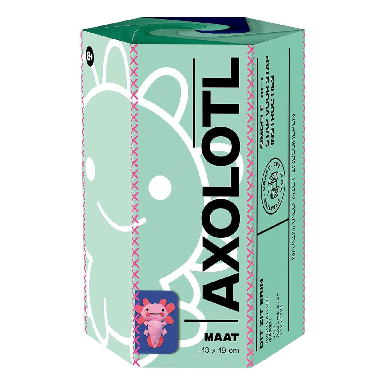 Kit de couture d'artisanat d'imagesbooks - axolotl