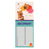 Calendrier d'anniversaire - capybara alle