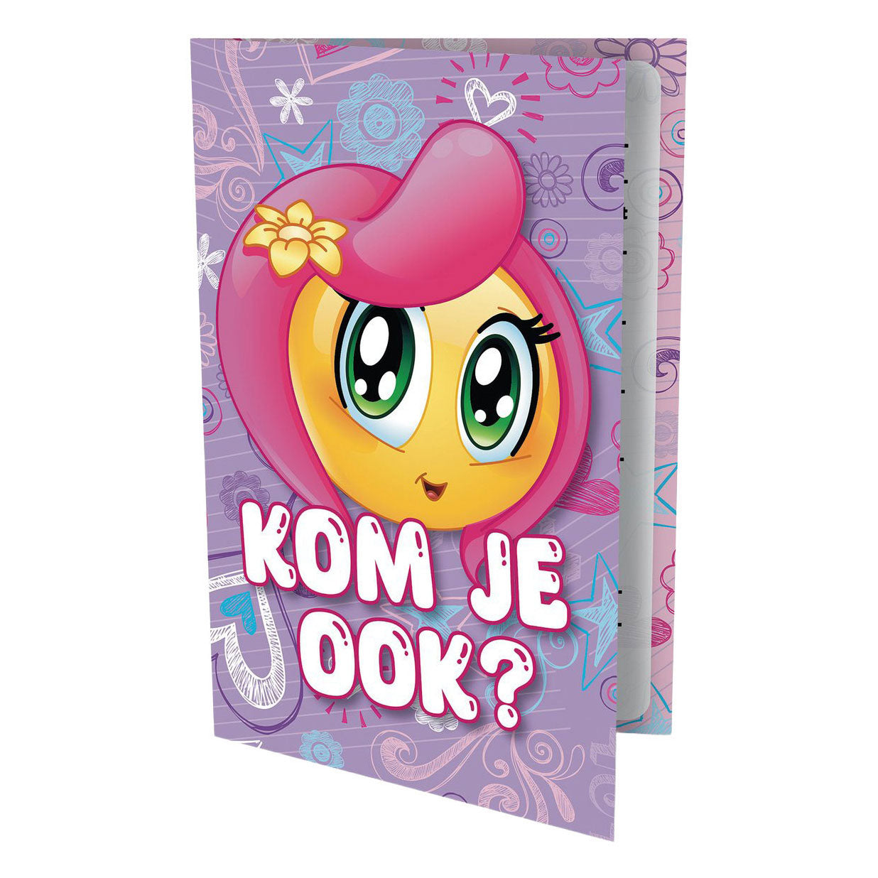 Invitations - filles 6pcs.