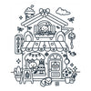 Livre de coloriage cosy - escapades cosy nouveau
