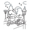 Livre de coloriage cosy - escapades cosy nouveau