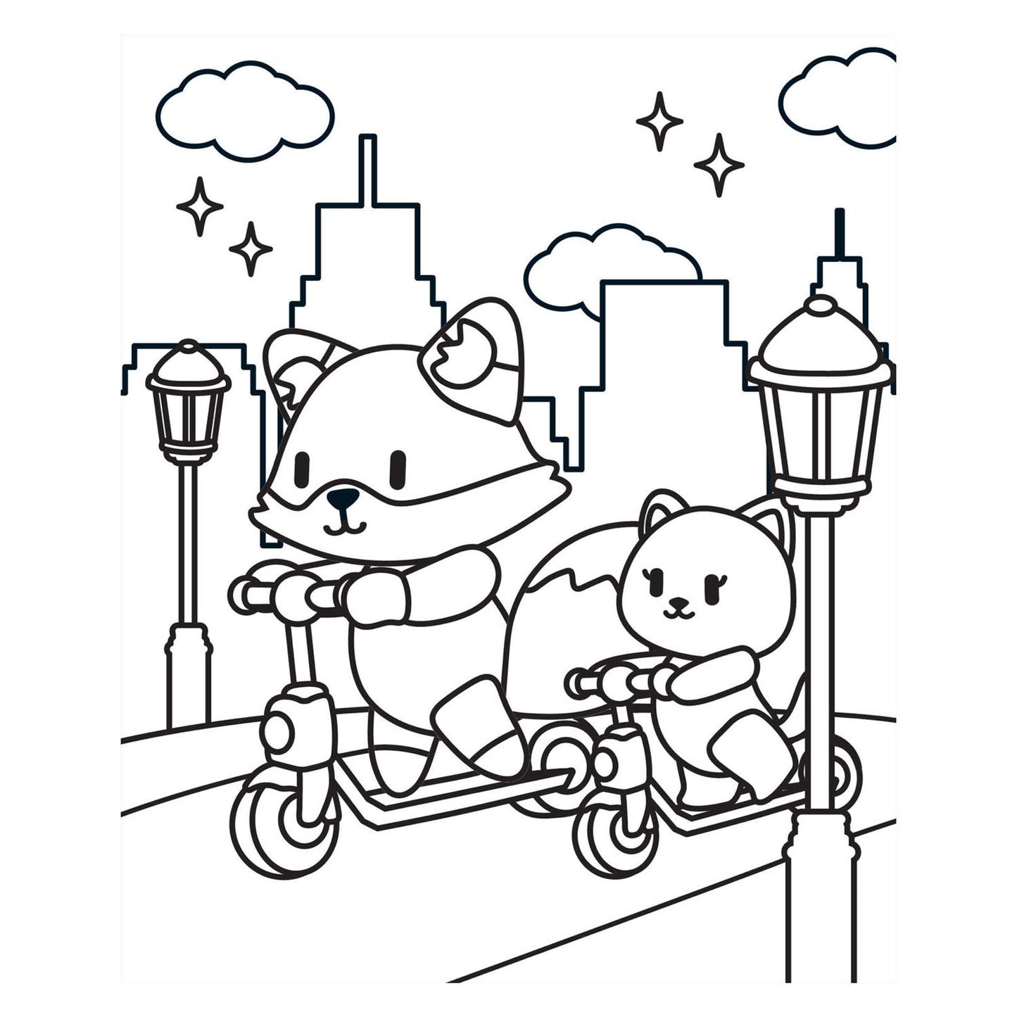 Livre de coloriage cosy - escapades cosy nouveau