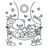 Livre de coloriage cosy - escapades cosy nouveau