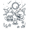 Livre de coloriage cosy - escapades cosy nouveau