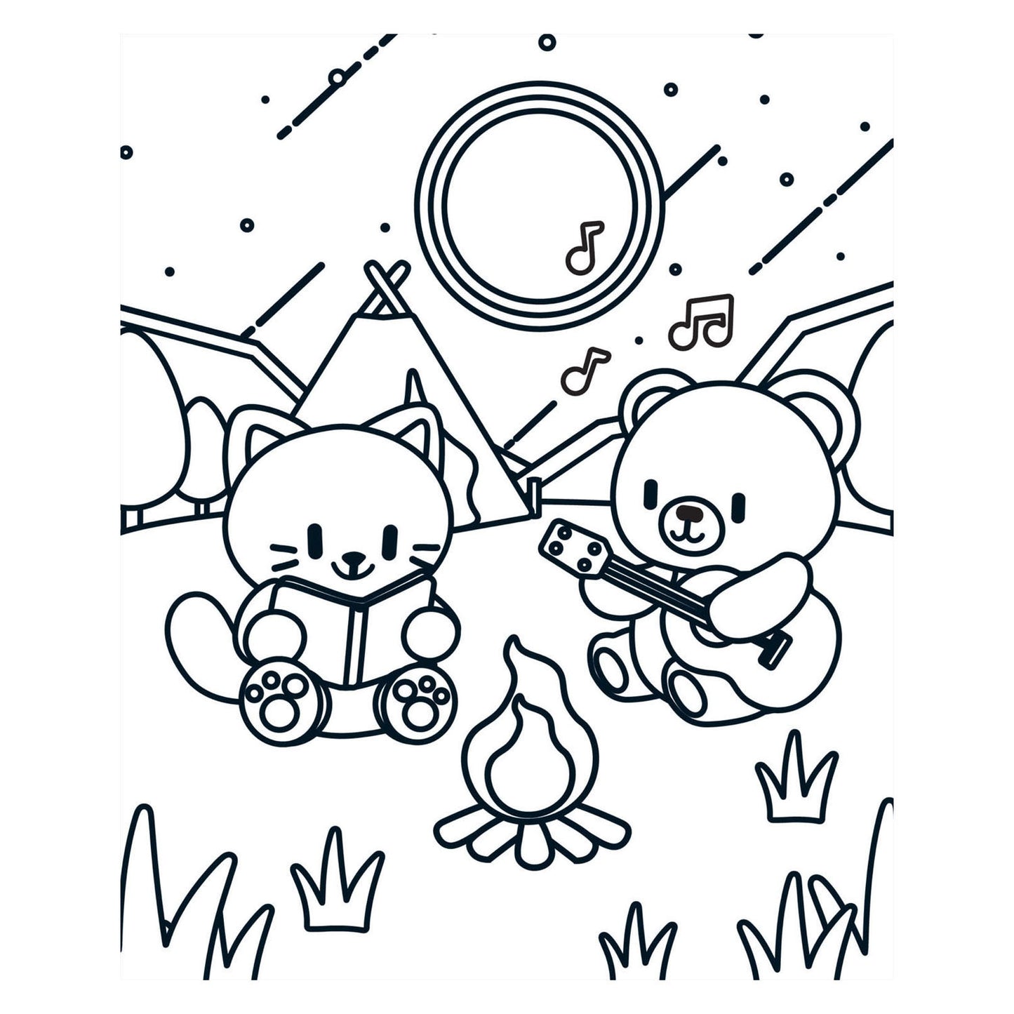 Livre de coloriage cosy - escapades cosy nouveau