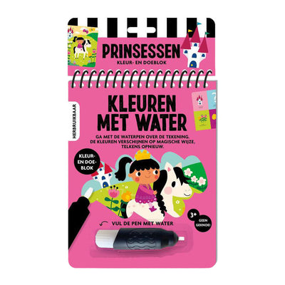 Livres d'images à colorier avec de l'eau - princesses