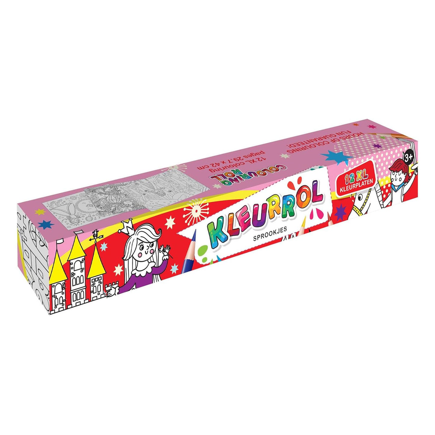 Rouleau de couleur xl - contes de fées