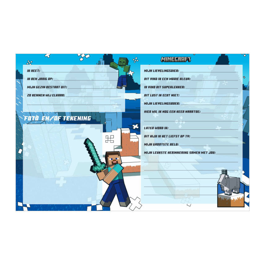 Réserver des amis, réserver Minecraft