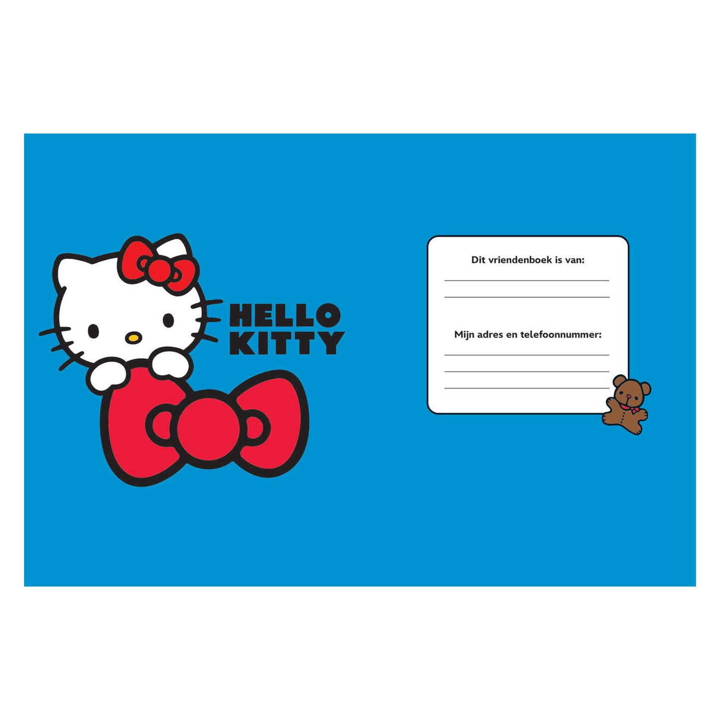 Livre d'amis - Hello Kitty