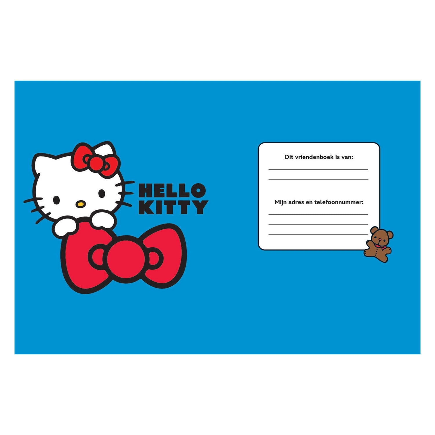 Livre d'amis - Hello Kitty
