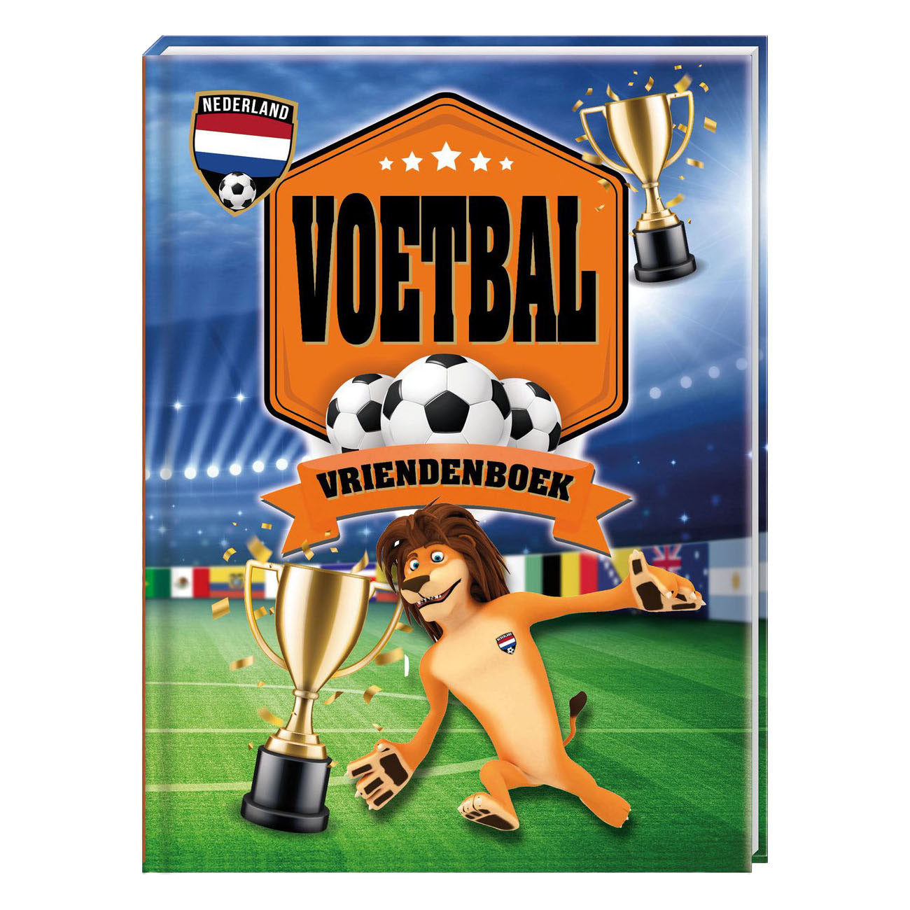 Livre d'amis - orange football