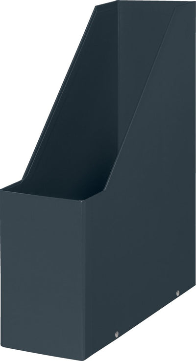 Porte-revues durable Leitz cosy click store pour documents A4 - 77 % carton recyclé - 10,3 x 33 x 25,3 cm (LxHxP) - gris velours