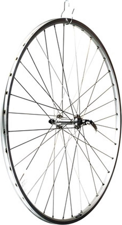 Roue avant roland 28 pouces de course argent panne