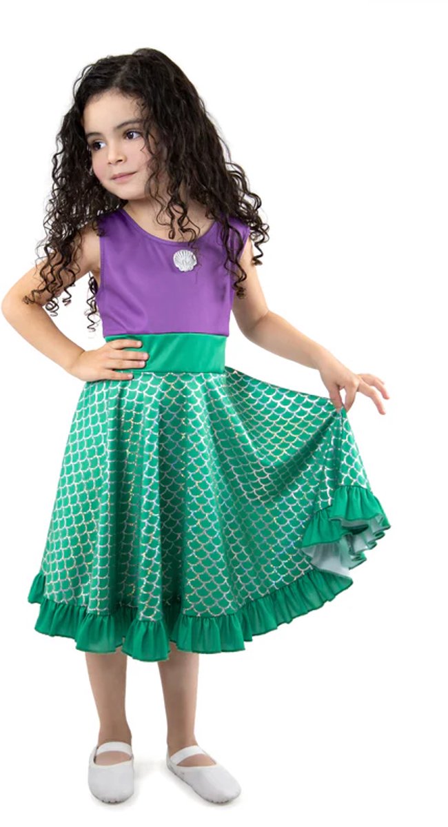 Petites aventures – robe sirène virevoltante – taille 98-110
