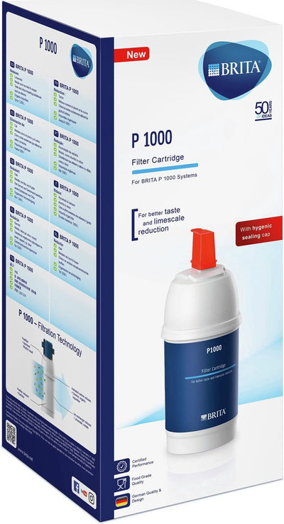Filtre à eau Brita p1000 - cartouche filtrante pour mypure p1 - eau filtrée 1200l