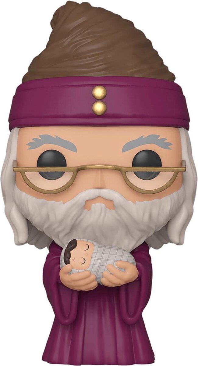 Funko-pop ! - Harry Potter : le monde sorcier - Albus Dumbledore avec bébé Harry