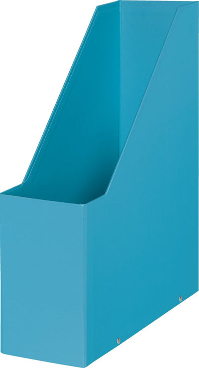 Porte-revues durable Leitz Cosy Click Store pour documents A4 - 77 % carton recyclé - 10,3 x 33 x 25,3 cm (LxHxP) - bleu serein