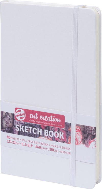 Talens art création • carnet de croquis blanc 13 x 21 cm 140 g 80 feuilles