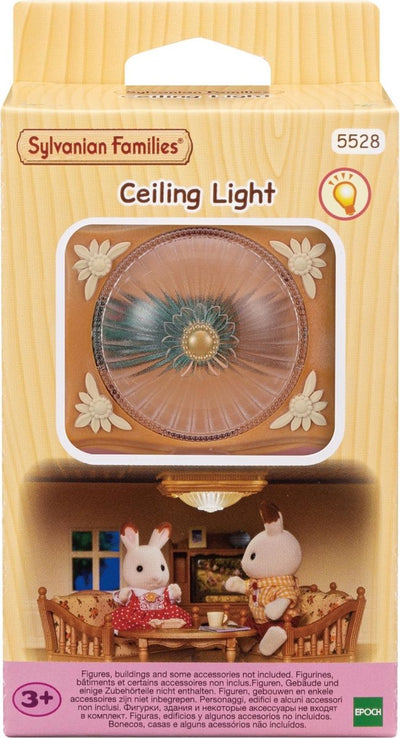 Plafonnier Sylvanian Family 5528 - convient pour une maison de démarrage 5303 et une grande maison de campagne 5302 avec éclairage