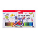 Ensemble de stylos en feutre Bruynzeel -Tip, 30 couleurs