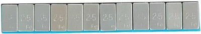 Barre de poids adhésive contrepoids Reinheimer f.alu 12x5 gr.
