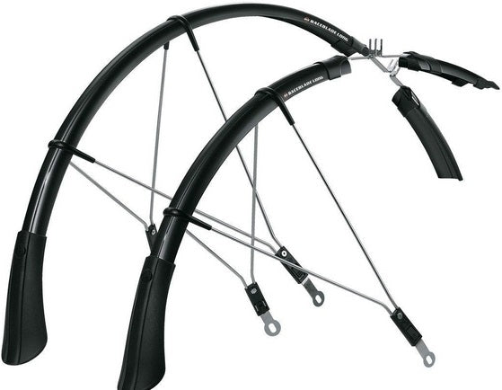 Sks Fender Set Raceblade Long 28 35 mm - noir