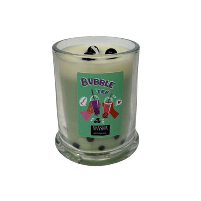 Bougie parfumée ambiance Mansion boba thé vert ø7,7xh9,2cm