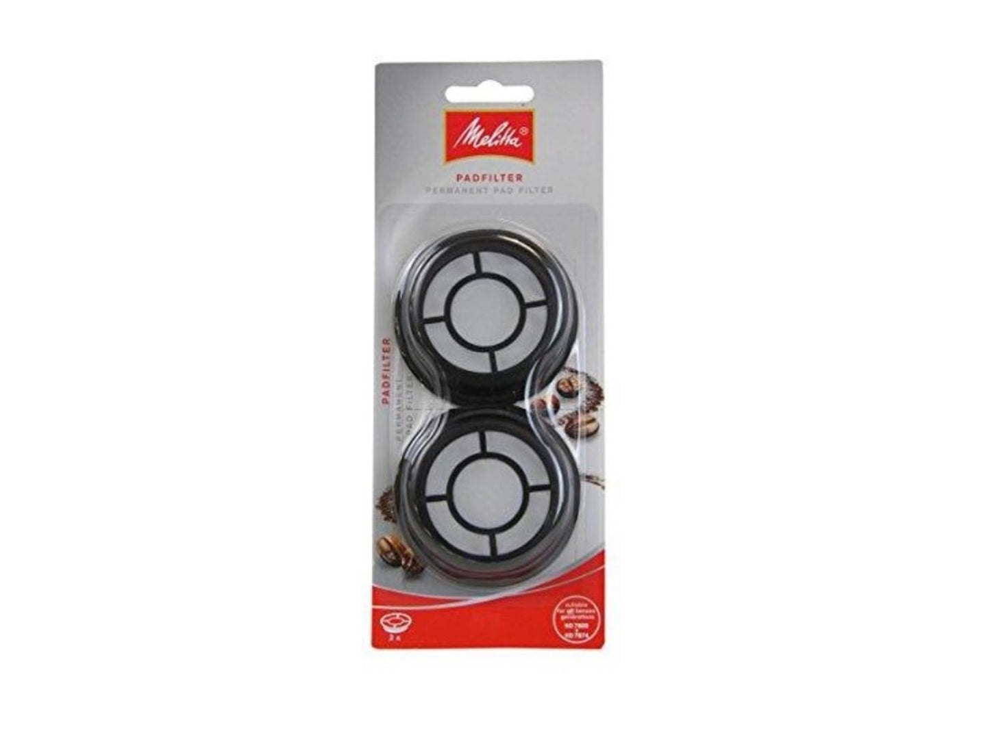 Filtre à tampon Melitta 2pcs sur carte