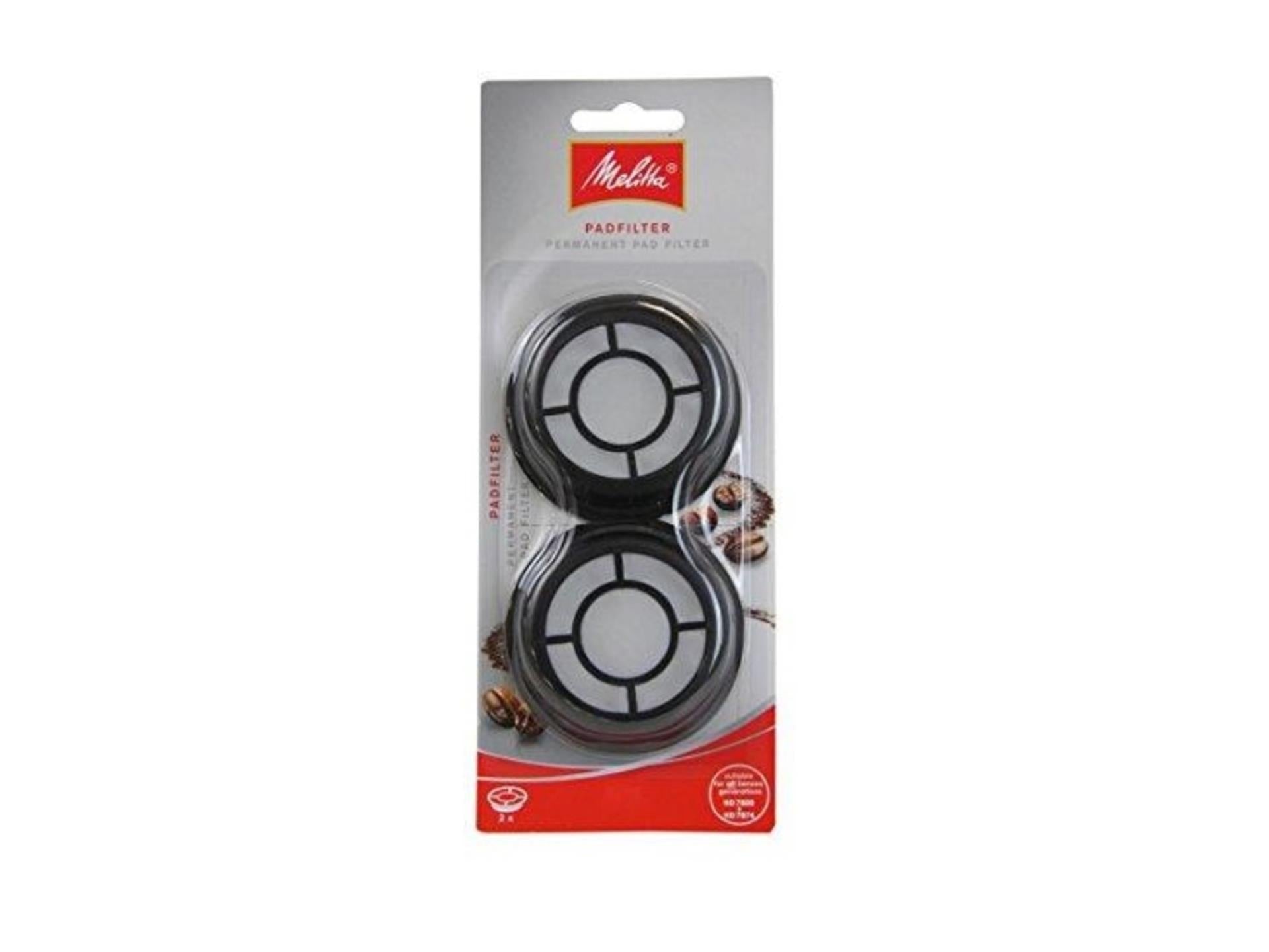Filtre à tampon Melitta 2pcs sur carte