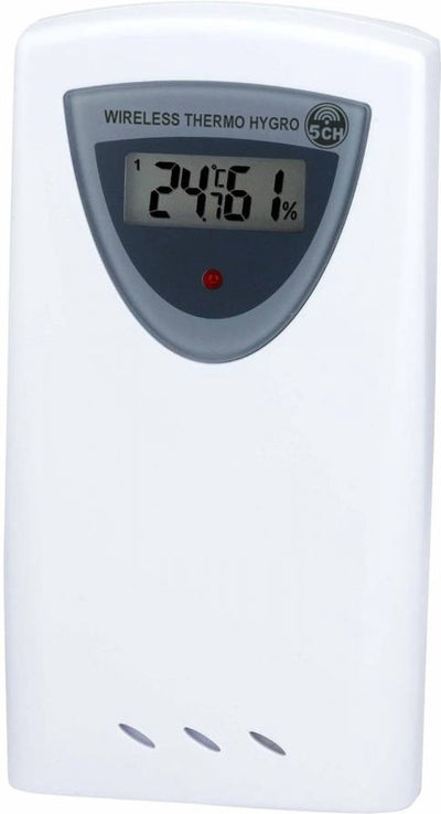 Capteur thermo hygro Bresser - fréquence 433 MHz - compatible avec de nombreuses stations météo