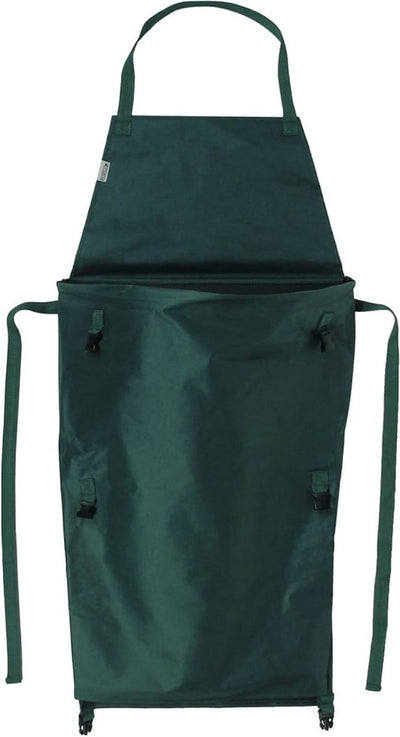 Nature Nature Garden tablier avec sac pliant 130x55 cm vert