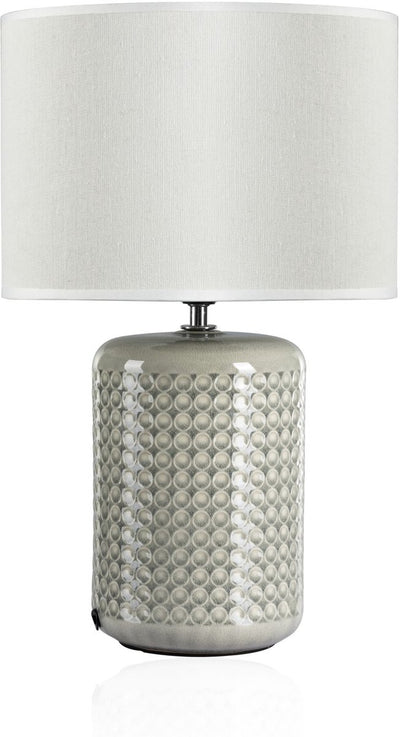 Lampe de table LED Pauleen Go for Glow - E27 - max. 20w - salon, chambre salle à manger - beige gris vert
