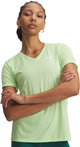 Under armour tech ssv - chemise de sport pour femme solid-grn - lumos lime blanc