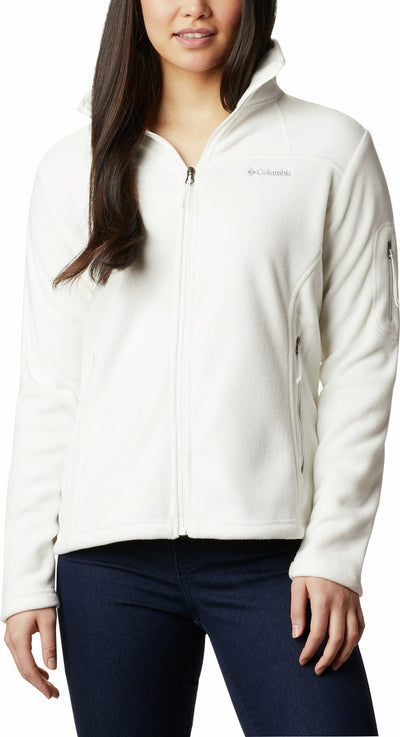 Columbia fast trek™ ii veste polaire - gilet polaire pour femme - gilet d'extérieur - blanc - taille xs