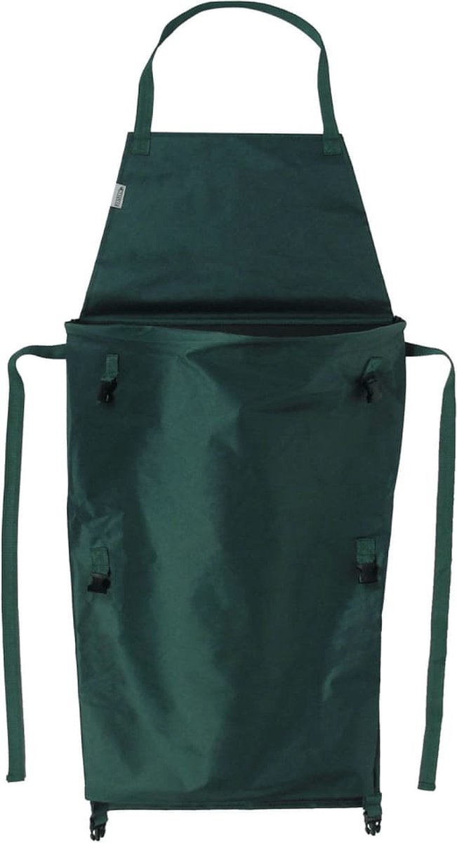 Nature Nature Garden tablier avec sac pliant 130x55 cm vert