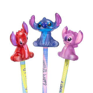 Stitch Squishy crayon topper assorti
