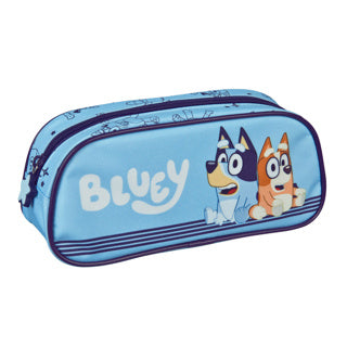 Trousse bleutée