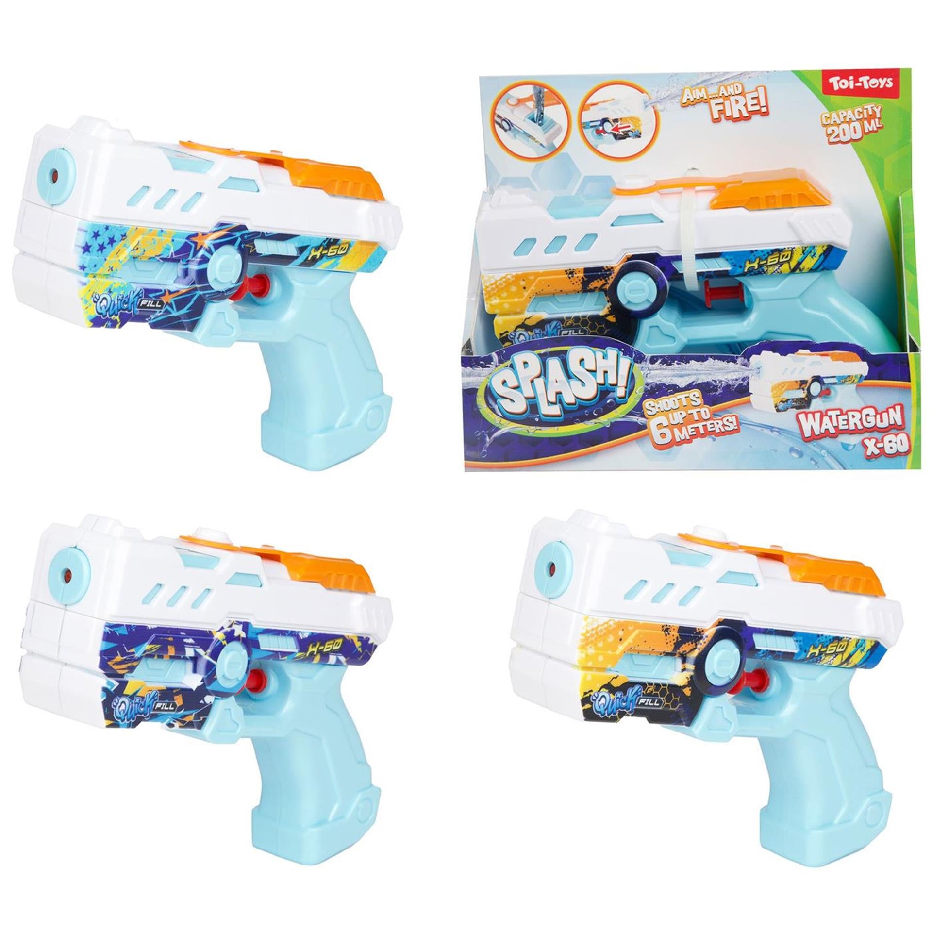 TOI-TOYS Splash Water Gun Fill Fill X60