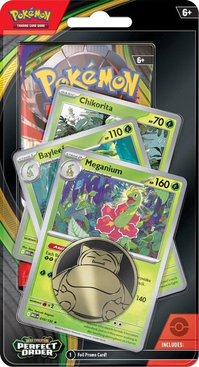 JCC Pokémon : Ordre Parfait - Blister Premium Checklane - Meganium