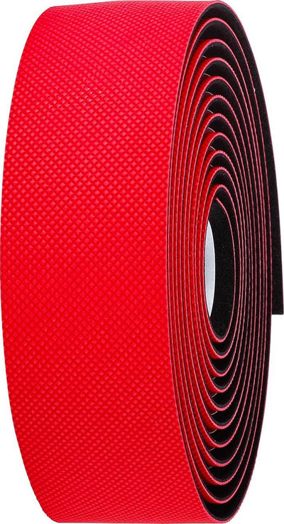 Bbb cycling flexribbon gel guidoline - extra grip - microfibre - guidoline de vélo de route - rouge - 200 x 3 cm - bht-14