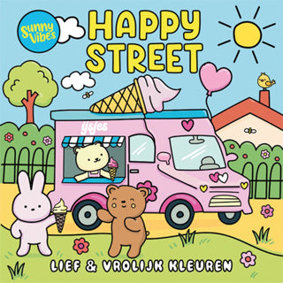 Livre de coloriage des éditeurs de lanternes, vibes ensoleillées - Happy Street