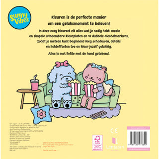Livre de coloriage des éditeurs de lanternes, vibes ensoleillées - ensemble de coloriage de bonbons