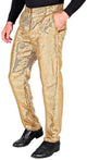 Widmann pantalon à sequins éblouissants or homme