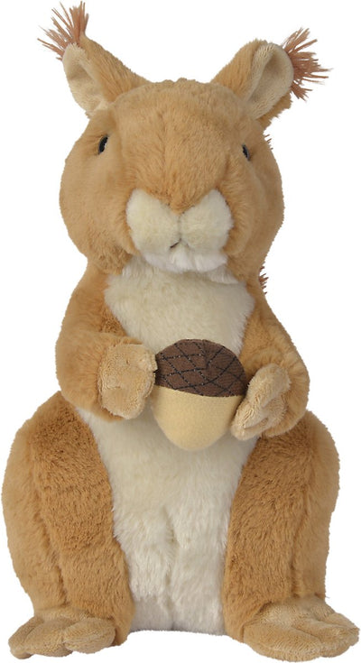 Simba Toys peluche nicotoy écureuil - peluche douce de 27 cm - rembourrage recyclé