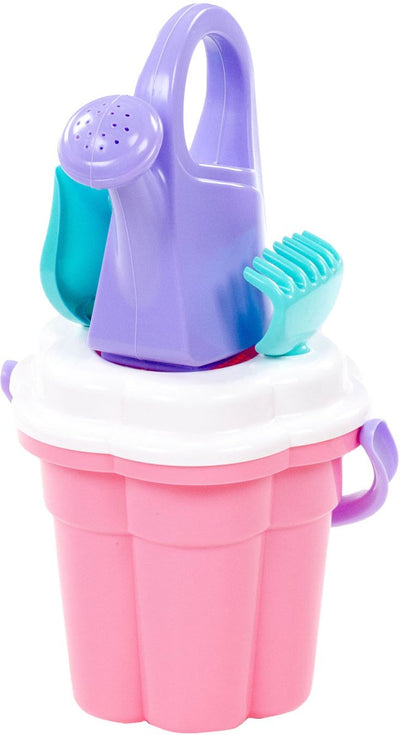 Toys Cavallino Cavallino XL Classic Bucket Set Pink, 5dlg.