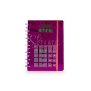 Dream Big Spiral Notebook avec calculatrice