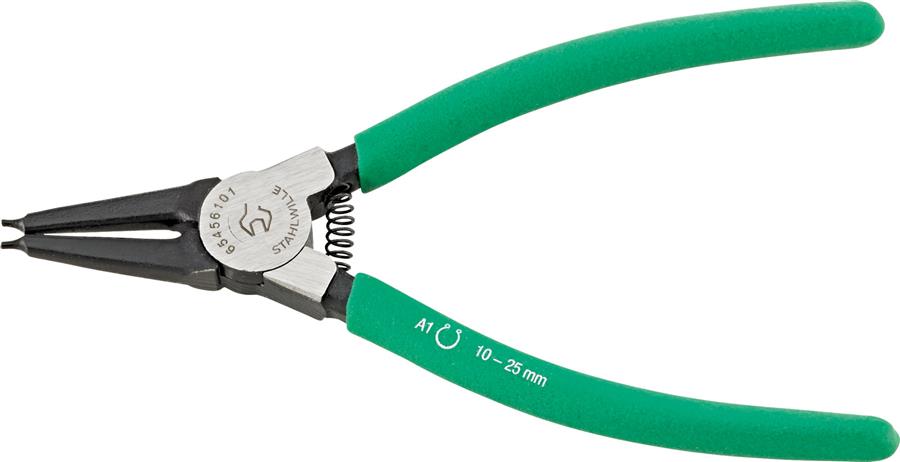 Stahlwille pince à circlips a1 droite ø10-25 ext