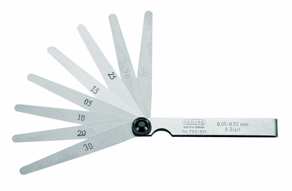 Jeu de jauges d'épaisseur Gedore 20 pcs. mm-6547870