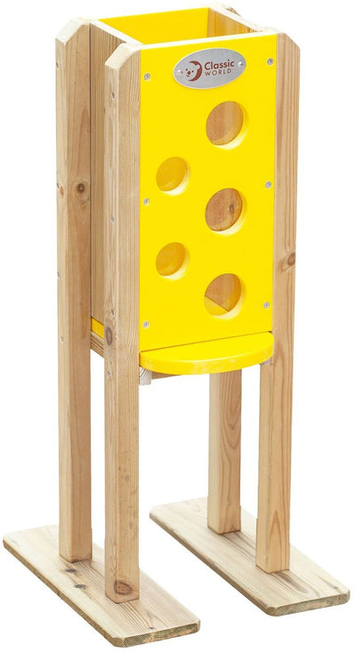 Mill de sable en bois mondial classique avec des trous