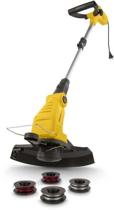 Coupe-herbe électrique Powerplus powxg30036 - 650 w et 320 mm ø, outil de jardin 2 en 1 comme coupe-herbe et coupe-bordure pour votre jardin